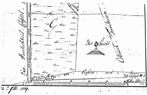 Abb. 3: Plan von 1769